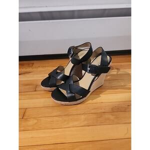 MICHAEL Michael Kors Platform Wedge Sandals Size 9M